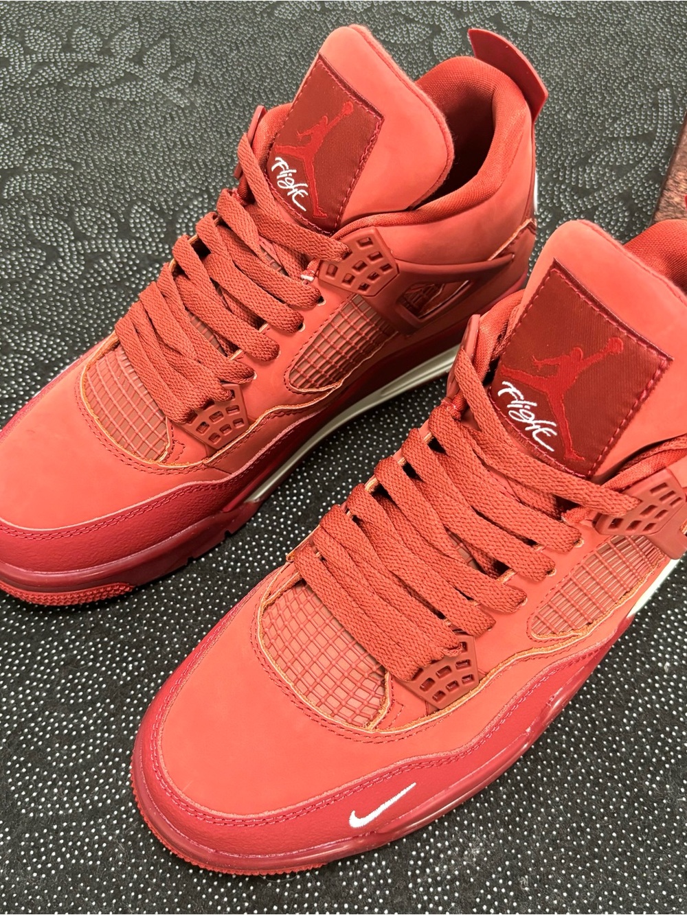 Jordan Men's Sneakers in Red